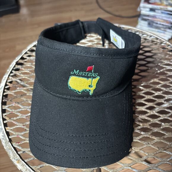 VINTAGE Masters Visor Hat Cap Adult Adjustable The Masters Made In USA - Picture 1 of 5